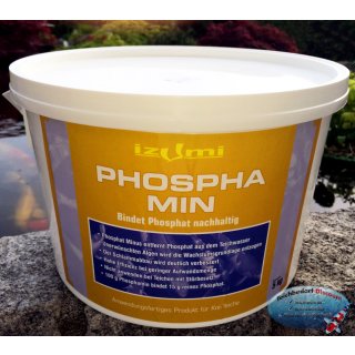 IZUMI Phosphamin Phosphatbinder gegen Algen für 100.000 L - Menge: 5 kg