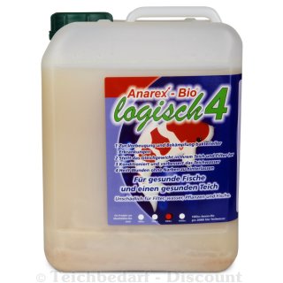 Anarex-Bio-logisch4® Milchsäurebakterien flüssig Koi Teich - 5 Liter