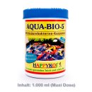 AQUA-BIO-5® Milchsäurebakterien Teich Bakterien Pulver Konzentrat für bis zu 150.000 L Maxi Dose - Menge: 1.000 ml