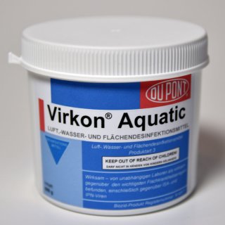 DuPont Virkon® Aquatic - gegen Viren, Bakterien, Pilze Schimmel im Koi Teich - Menge: 10 kg