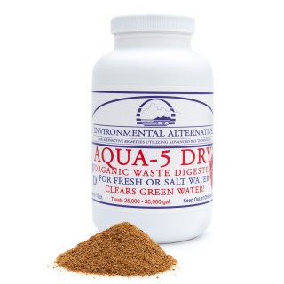 AQUA-5 DRY - Hochkonzentrierte Filterbakterien / Teichbakterien für Koi Schwimmteich Aquarium Medi Dose - Inhalt: 140 g