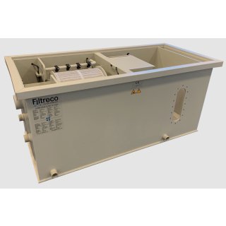 Filtreco COMBI DRUM 25 (Pumpe) Trommelfilter - mit Biokammer
