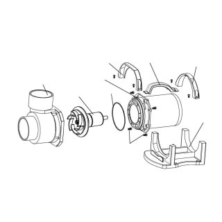 OSAGA OHE-VX Variomatix regelbare Teichfilter Bachlaufpumpe Koi Teich Pumpe mit Controller OHE-10000VX bis 30000 VX