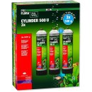 JBL PROFLORA CO2 CYLINDER 500 U 3x 500 g CO2-Einweg-Vorratsflasche für Aquarien CO2-Anlagen u500 (3er Vorteils-Pack) (6466300)