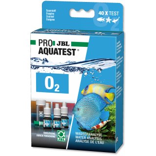 JBL PROAQUATEST O2 Sauerstoff Schnelltest zur Bestimmung des Sauerstoffgehalts im Teich & Aquarium - JBL-Nr.2411200