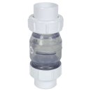 Rückschlagventil Air-Aqua transparent federlos mit...