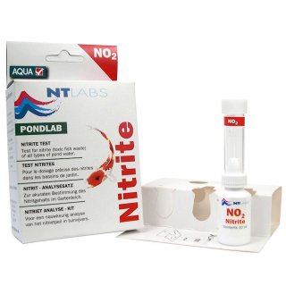 NT Labs Pondlab Nitrit Nitrite NO2 Test Kit Tröpfchentest Wassertest für Koi Teich Aquarium