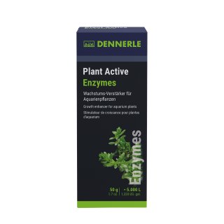 DENNERLE Plant Active Enzymes (Powder) - Wachstums-Verstärker für Aquarienpflanzen (Nachfolger von Plantagold 7)