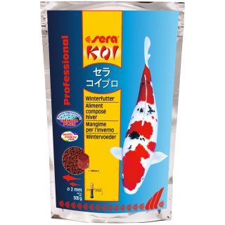 SERA KOI Professional Winterfutter Sinkfutter + Omega 3 - Inhalt: 500 g