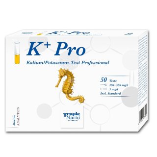 Tropic Marin K+ Pro Kalium-Test Kit Professional Wassertest für ca. 50 Analysen