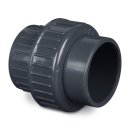 PVC-Kupplung mit 2x Klebeverbindung, schraubbar mit...