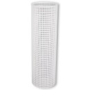 Filtersiebrohr / Siebrohr Ø 160 mm für schwimmende Filtermedien - Farbe: weiß
