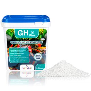 HAPPYKOI® GH Plus zur Erhöhung der GesamthärteWasserhärte in Granulatform - Menge: 5 kg
