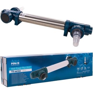 AquaForte - Midi - POWER PLUS UVC 40 Watt oder 75 Watt T5 Koi Teich Filter Grünalgen Teichklärer