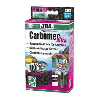 JBL Carbomec Ultra - Superaktiv-Kohle für Süß- und Meerwasser Aquarien - Inhalt: 800 ml
