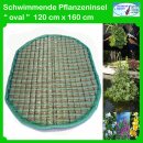 Schwimmende Pflanzeninsel Schwimm Filter Pflanzinsel Koi...