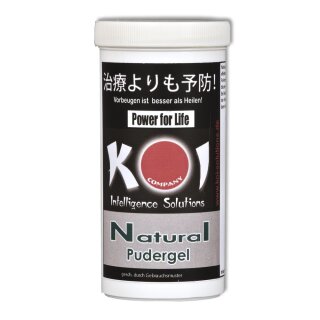 Natural Pudergel - Hochwirksames Wundheil Pulver für Koi Zierfische - Menge: 60 g