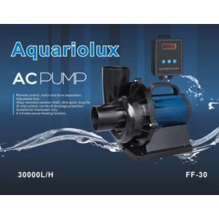 Aquariolux FF30 Mixed Flow - regelbare Energiespar Teichpumpe