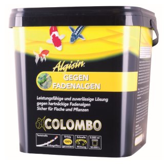 Colombo ALGISIN® entfernt schnell Fadenalgen Vernichter Teich Algenentferner - Inhalt: 1 Liter, 2,5 Liter und 5 Liter