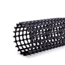 Filtersiebrohr / Siebrohr für schwimmende Filtermedien mit Endkappe Ø110 mm / Farbe: schwarz - Länge: 33 cm
