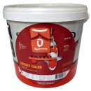 SAITO COLOR - Hochwertiges Koifutter für kräftige Farben 5% Spirulinaalgen - Ø5 mm Futter Pellets schwimmend - Inhalt: 5 kg Eimer