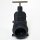 VDL Zugschieber Ø 50 mm PVC Edelstahl Schieber mit 2x Klebemuffe