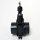VDL Zugschieber Ø 50 mm PVC Edelstahl Schieber mit 2x Klebemuffe