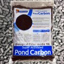Aktivkohle 10 Liter Superfish Hochaktive Filterkohle mit Filtermedienbeutel grün Koi Teich Aquarium Pond Filter Kohle