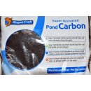 Aktivkohle 10 Liter Superfish Hochaktive Filterkohle mit Filtermedienbeutel grün Koi Teich Aquarium Pond Filter Kohle