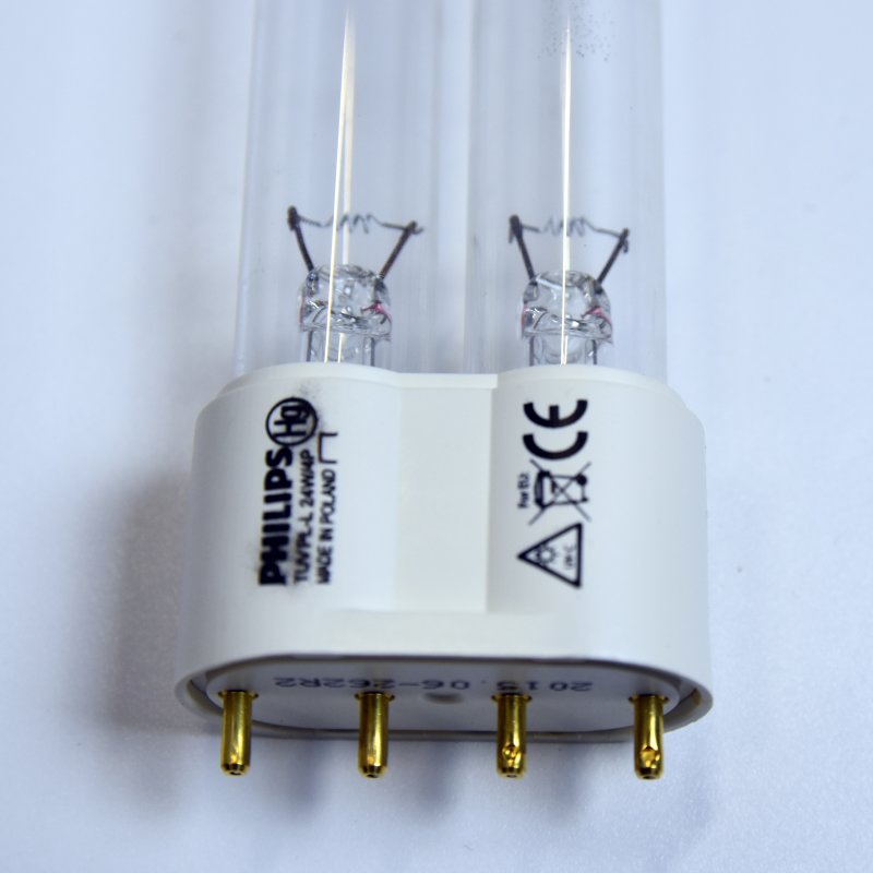 OSAGA UVC Ersatzlampe 24 Watt PL Sockel 2G11 UVC Lampe für alle UV-C Klärgeräte 