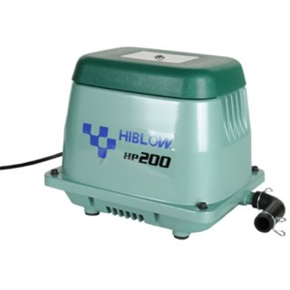 Original HiBlow® Takatsuki Sauerstoff Luft Pumpe / Belüfter Belüftungspumpe Koi Teich Filter - HP 200